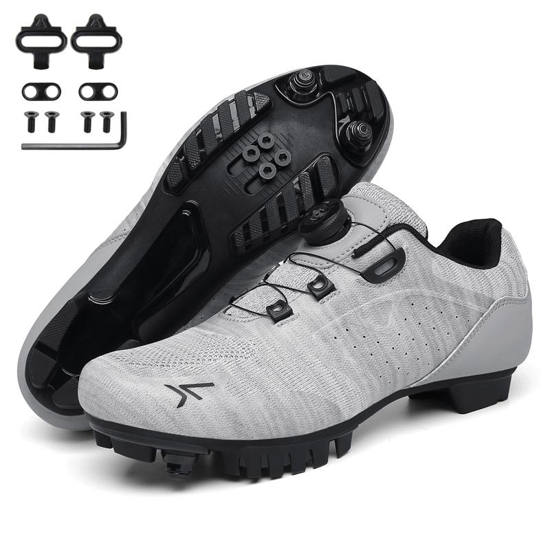 

Cycling Shoes Men Breathable MTB Cleat Shoes Self-Locking Racing Road Bike SPD Shoes Lightweight Bicycle Sneakers Large Size 49 8