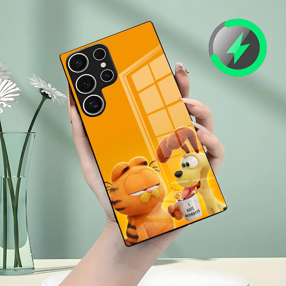 Anime Cute B-GaRFieldS-S Phone Case For Samsung S26 S25 S24 S23 S22 S21 S20 Edge Ultra Plus FE For Magsafe Glass Case
