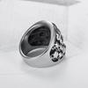 Hot-selling, Men's Single Personality Trend Stainless Steel Skull Ring, Multi-ghost Head Jewelry