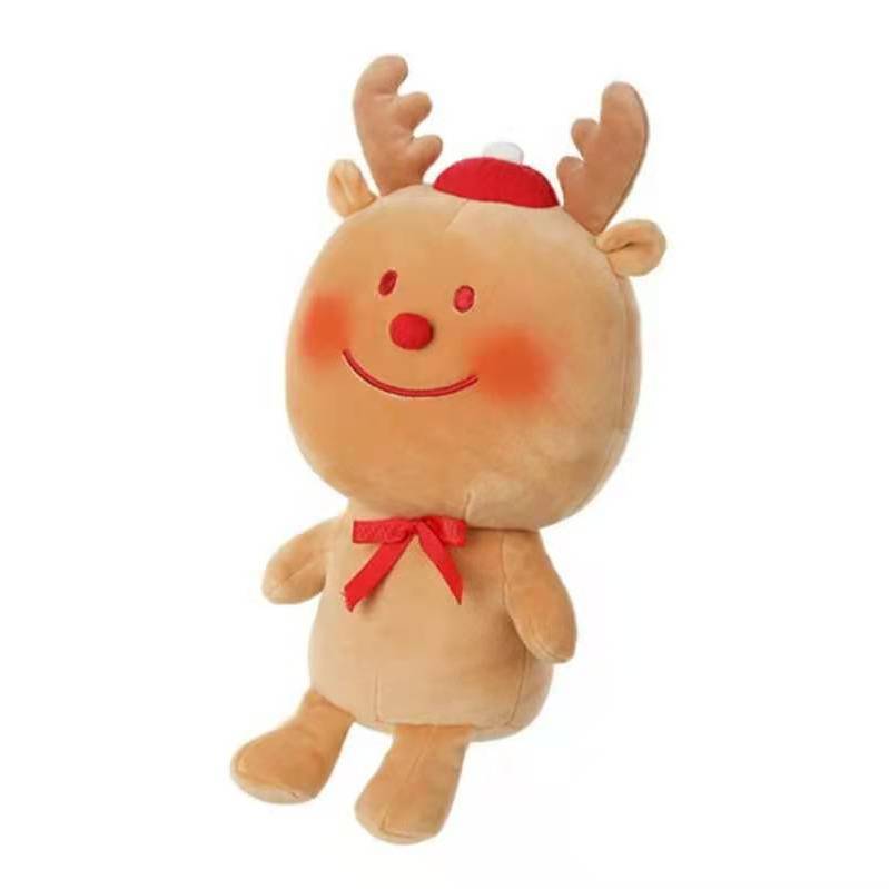 Gingerbread Man Pillow Doll Christmas Gift Moose Doll Plush Toys