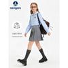 Navigare Italian Small Sailboat Kidsren's Shirt 2026 Spring & Fall New Style Girls' Cotton Long-Sleeved Doll Collar