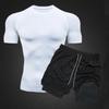 Men's Quick-Dry Double Layer Swim Shorts with Inner Lining - Anti-Embarrassment Swimsuit Set for Swimming and Hot Springs.