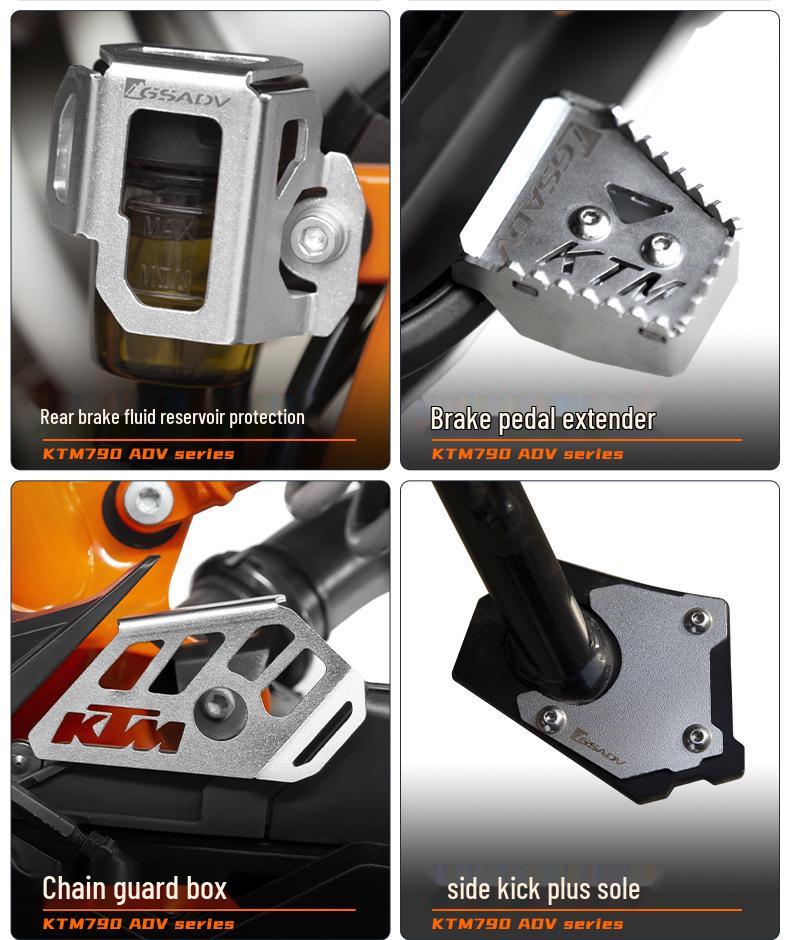 KTM 790 Adventure/R/Rally Upper & Lower 304 Stainless Steel Crash Bars