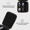 ProCase Travel Watch Case, 4-Slot Hard Shell Storage Box for Glasses and Accessories, Zippered Organizer Bag for Women and Men