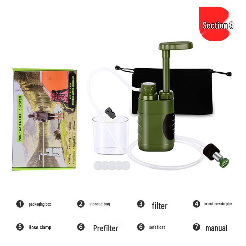 Portable Outdoor Water Filter Straw