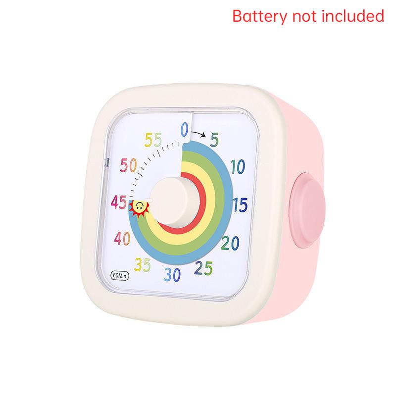 60-Minute Countdown Timer for Kids and Adults Silent Timer for Home Kitchen Or School Study Reminder Time Management Tool3