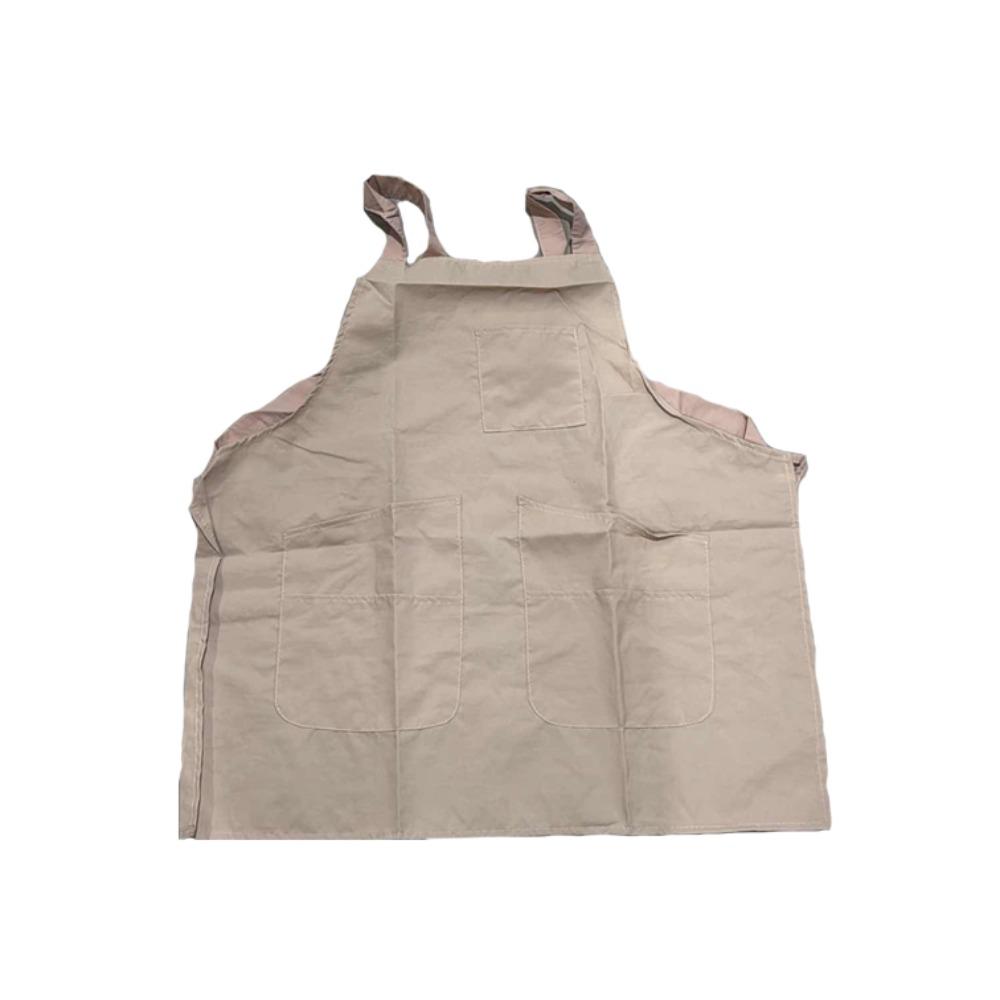 Atmungsaktive ärmellose Schürze mit Tasche Schmutzabweisende Arbeitskleidung Einfache Catering-Schürze Restaurant