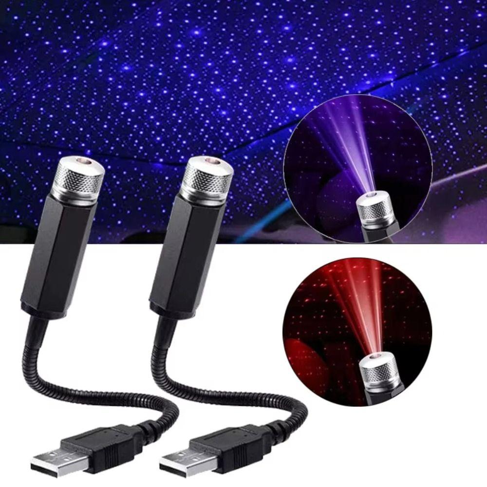 Adjustable Light Star Night Light Mini LED Projector Light LED Car Roof Light  Car Interior