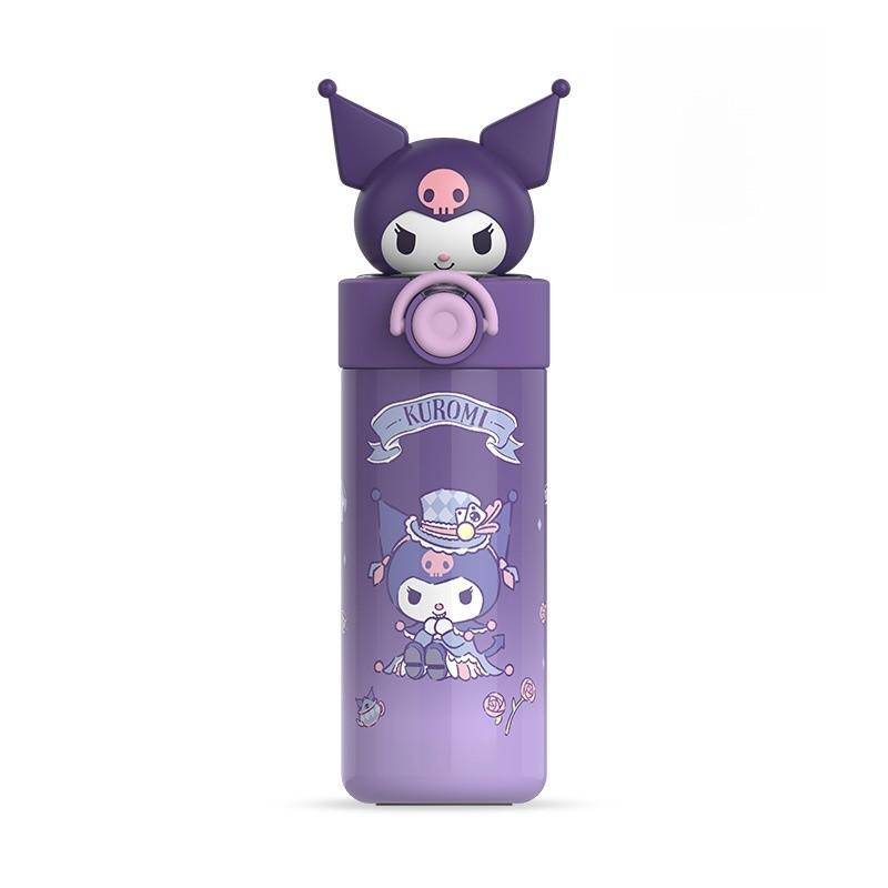 Sanrio Hello Kitty Insulated Water Bottle With Vacuum Stainless Steel For Kids School Use Kuromi