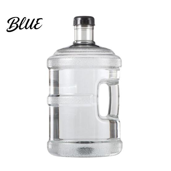 Refillable Water Cooler Container Jug with Handle And Cap Reusable Large Capacity Dispensers Sealed Twist Off Cap Food Grade Plastic Transparent