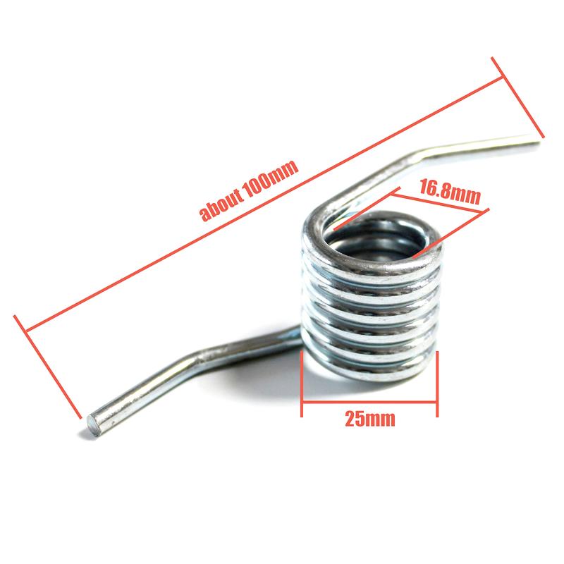 Floor Jack Torsion Handle Return Spring Black And Silvery