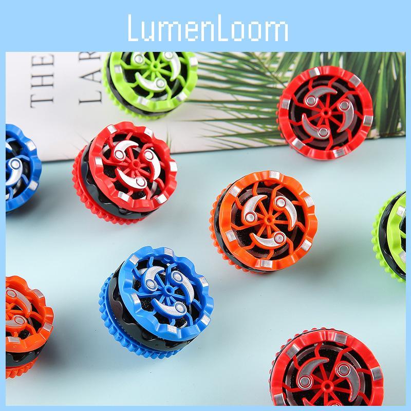 Creative Collision Luminous Plastic Gyroscope Children Toy For Kids And Collectors