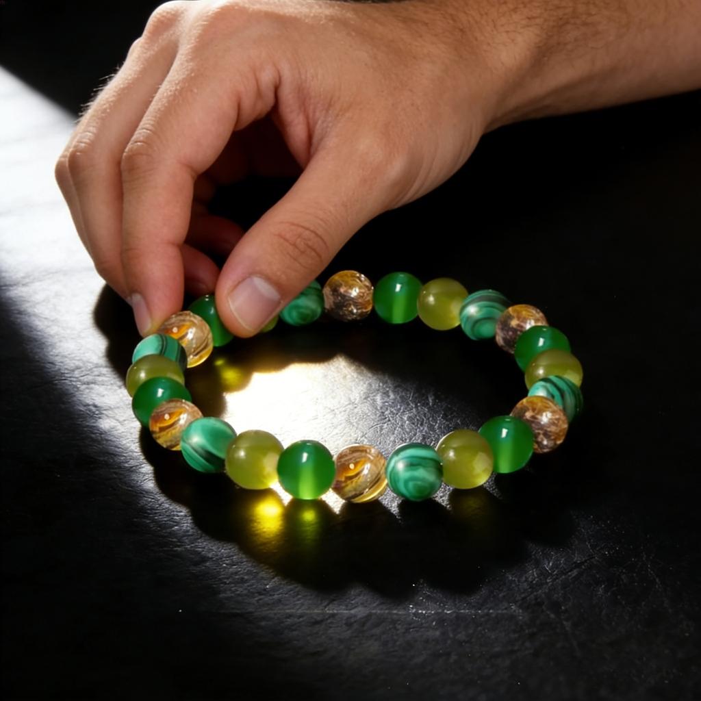 Crystal bracelets, tiger's eye stones, peacock beads, bracelets, fashionable bracelets,Christmas gift, Valentine's Day gift, girlfriend gift