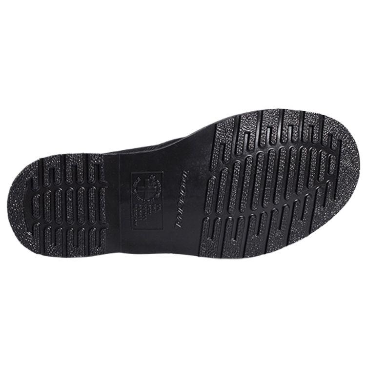 Dr. Martens Suede Lace-Up Flat Martin Boots Women Boots Black 27447001