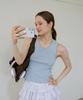 Leteoli Basic Flower Sleeveless_Blue