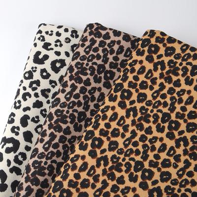 100*150cm New Autumn Winter Idyllic Small Leopard Print Cotton Fabric, Making Children's Clothing Doll Clothes Cloth