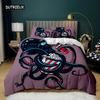 Octopus Duvet Cover Sealife Bedding Set Ocean Animal Comforter Cover Teens Adults Double Queen King Size Polyester Qulit Cover