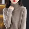 Women Sweater Turtleneck MODERN NEW SAGA Winter Knitted Pullover Autumn Soft Warm Wool Sweaters Knit Top Female Jumper
