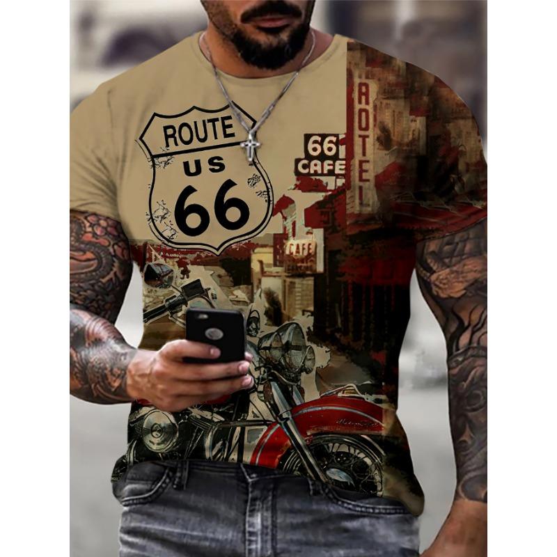 Pánské 3D digitální tričko se vzorem psa s evropským a americkým potiskem, s krátkým rukávem, letní, prodyšné, s kulatým výstřihem