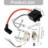 49Cc 60Cc 80Cc Motorcycle Ignition Coil Assembly with Wire Terminal Connections for Comparing the Existing Part Before Ignition Repair or Replacement