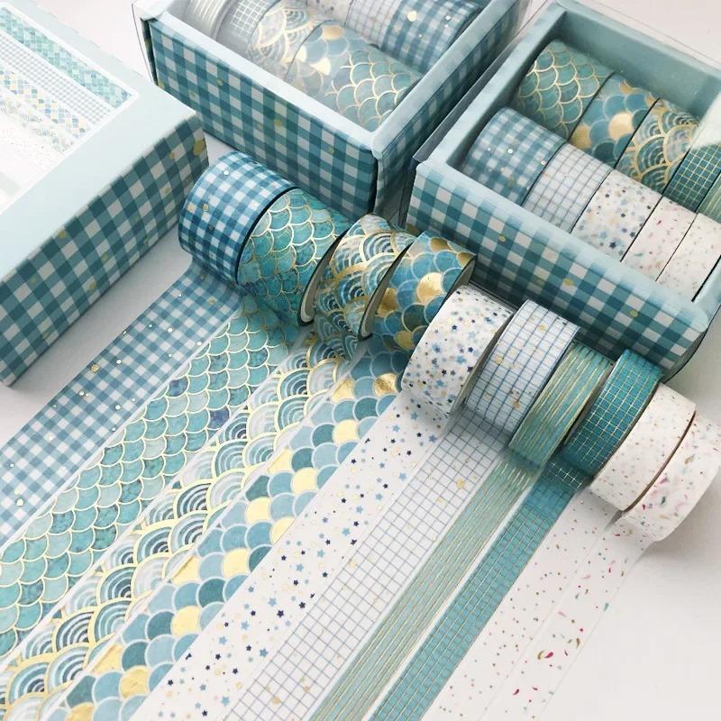 10 buc/set Kawaii Diverse Opțiuni Bandă adezivă Washi Tape Diy Scrapbooking Etichetă autocolant Papetarie japoneză