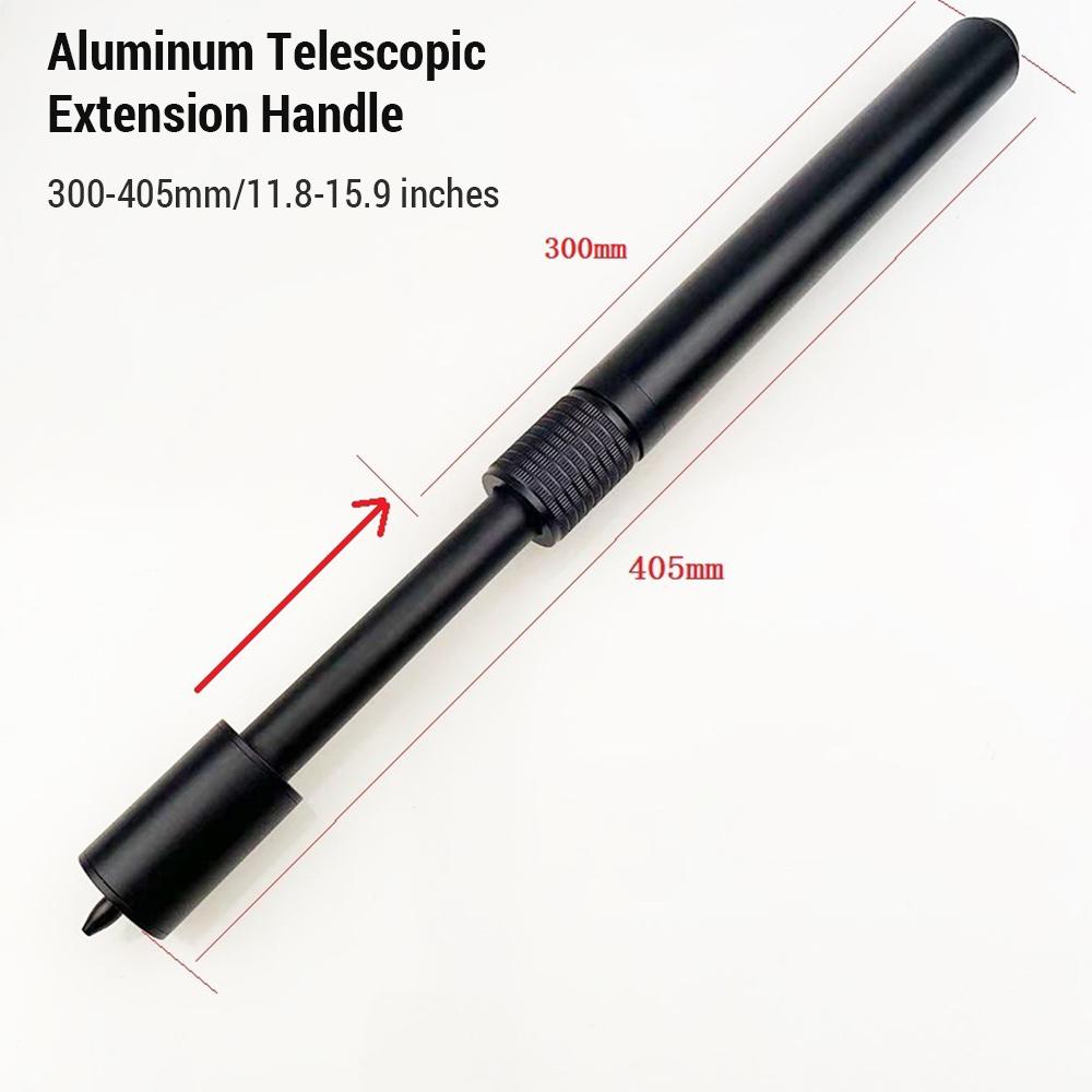 Billiard Cue Extension 240mm to 340mm Length Adjustable Carbon Tube Pool Cue Extension Billiard Accessories