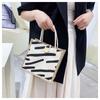 Canvas Tasche Damen Große Kapazität Mode Schultertasche Südkorea Persönlichkeit Textur Einkaufstasche