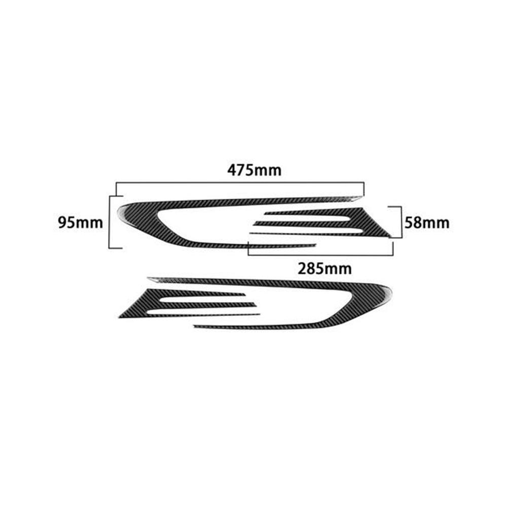 Car Body Moldings Leaf Board Panel Cover Trim For Toyota 86 Subaru BRZ 2016-2020