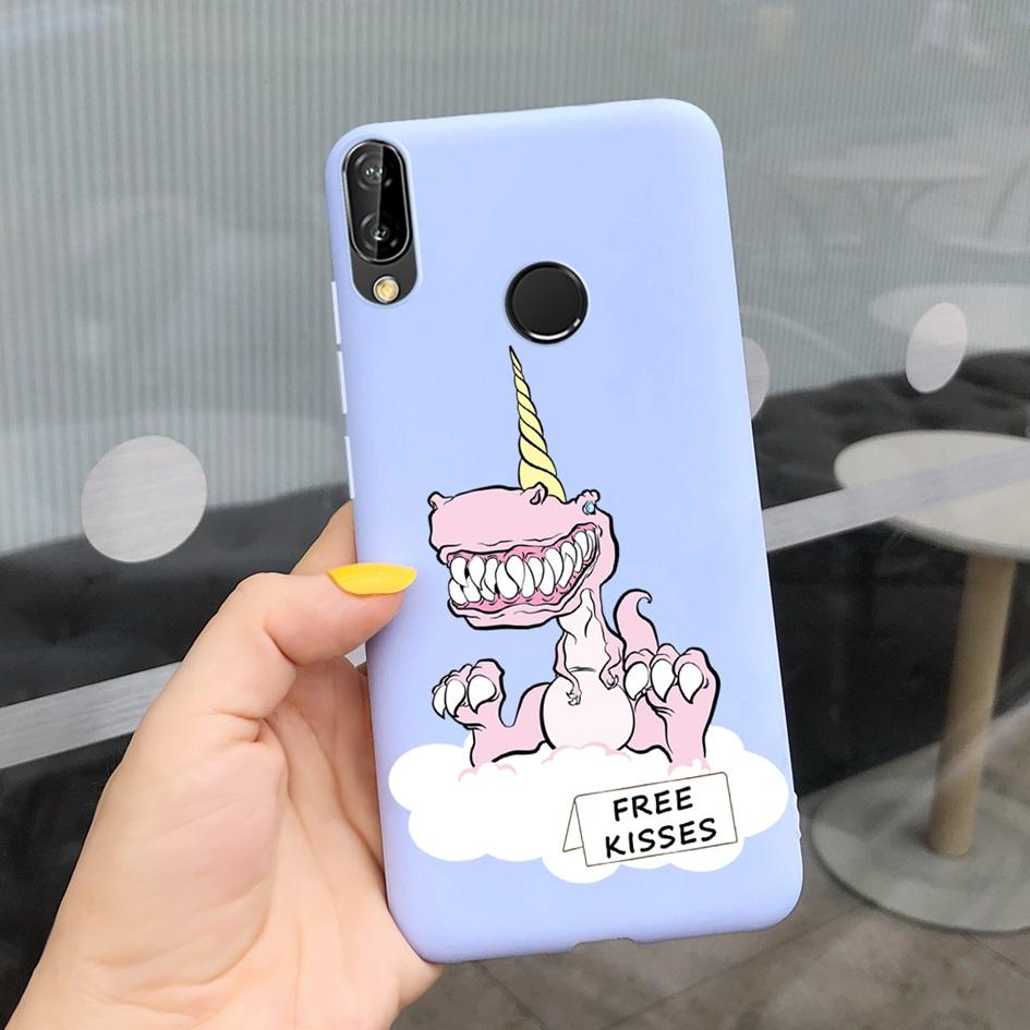For Huawei P20 Lite Case Phone Cover Cute Love Heart TPU Protective Bumper Shell For Huawei P20 Lite ANE-LX2 Nova 3E Soft Fundas