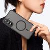 For Magsafe Magnetic Wireless Charging Case For Samsung Galaxy A56 5G Clear Shockproof Matte Back Cover Coque