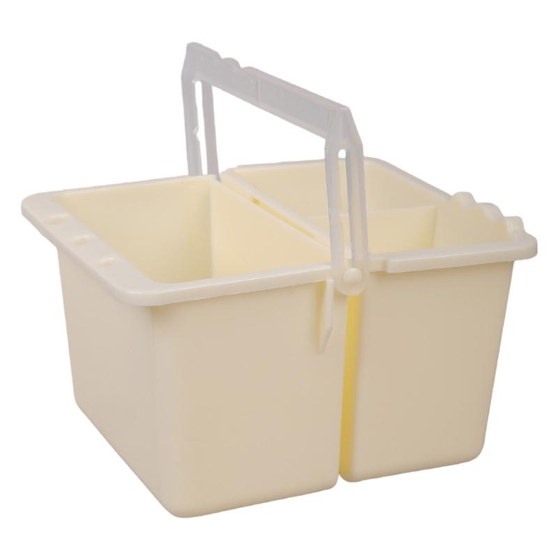 Brush Washing Bucket Plastic Paint Brush Washer with Handle Paint Brush Cleaner for Watercolor