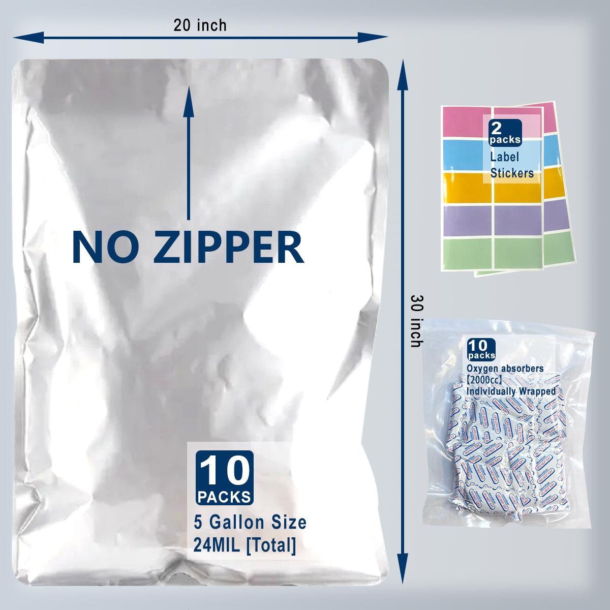 5 Gallon Mylar Bag Bundle -
