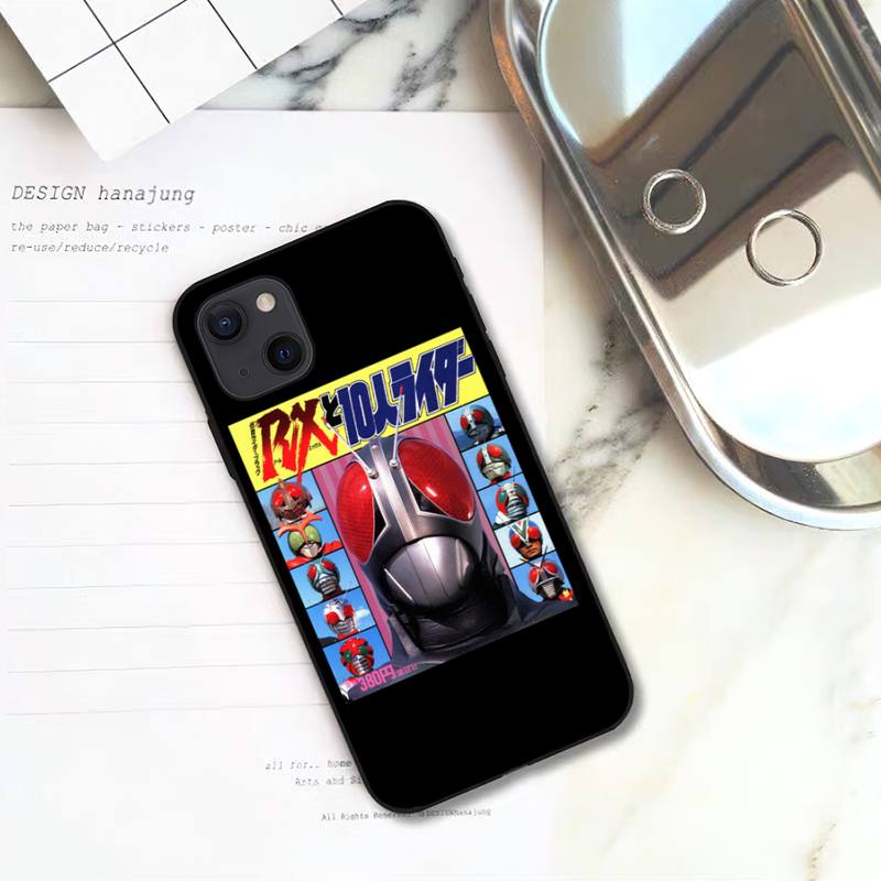Kamen Rider Telefon Fall Für iPhone 11 12 Mini 13 14 Pro XS Max X 8 7 6s Plus 5 SE XR Shell