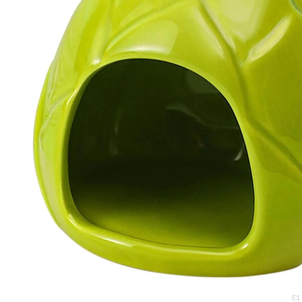 Ceramic Hamster House Bed Small Sleep Animal for Chinchillas Gerbils Rats