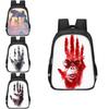 Godzilla Backpack Large Capacity School Bag With Movie Poster Print For Boys Nylon Material