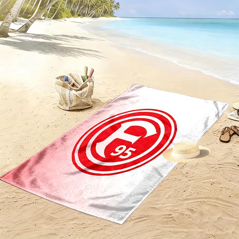 F95 Print Beach Towel, Large Soft Quick Dry Towel for Beach Camping Swimming