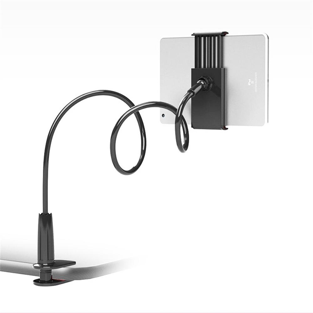 Tablet Cell Phone Bracket Lazy Bracket Adjustable Universal 360 Degree Rotation Flexible Long Arms Clip Mount Gooseneck Phones Stand