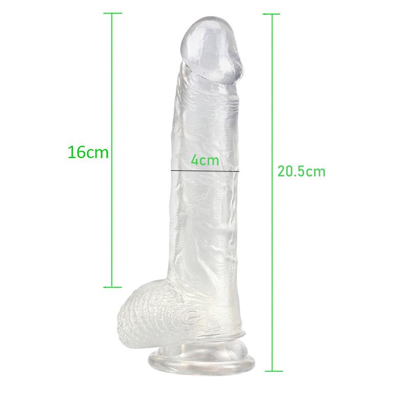 MoDi Godemichets transparents Sex Toys pour femmes Big Dick Pénis adulte Gode réaliste