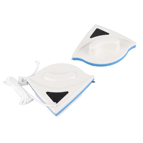 Double Sided Window Cleaner with ABS Plastic Shell Rubber Magnetic Glass Wiper for Home High Rise