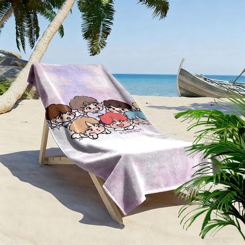 Harmony Diversity: Unity Beach Towel Outdoor Camping Soft Outdoor Pool Towel Absorbent Bath Towel Seaside Outdoor Picnic Beach Mat Beach Towel