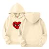 Kids Long Sleeve Pullover Sweatshirt, Loose Fit Letter Print Top for Boys and Girls