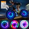 Bicycle Wheel Spoke Lights Night Riding Warning Tire Flashlight Kids Decorative LED Wind Fire Wheel