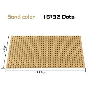 16X32 Baseplate Diy Assembled Building Blocks Baseplate 16*32 Classic Building Blocks Base Board Single Double-Sided Base Plate