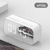 Multifunctional Mirror Led Infinite Bluetooth Speaker Alarm Clock Portable Mini Voice Broadcasting Digital Pocket Watch Home