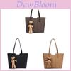 Dames PU Tote Bag Grote Capaciteit Crossbody Portemonnee Voor Dagelijks Gebruik