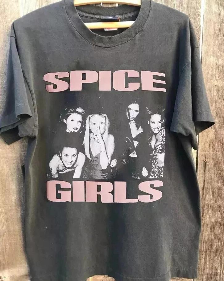 HOT NEW !!! Spice Girls Band Shirt Spice Girls Gift For Fan Unisex T shirt Tee S