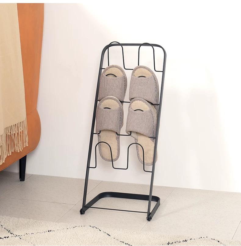 Foldable Shoe Cabinet - Space Saving Shoe Rack Organizer for Entryway, Bathroom, Dorm | Multi-Layer Shoe Shelf Storage with Door