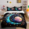 Cosmic Dreams Decorative Trio Set Exquisite Three-Piece Bedding Set Gift For Kids And Adults