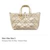 DIOR Toujours Calfskin Native Bag, One Shoulder Handbag Medium Women's Gold M2821ONRU-M25J