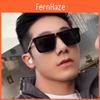 Mens Retro Square Sunglasses With Uv400 Protection For Summer Outings And Street Style